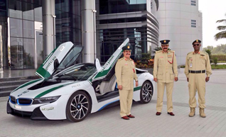 BMW i8 voor Dubai Police Force