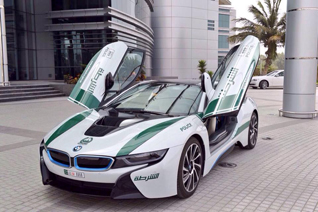 BMW i8 voor Dubai Police Force