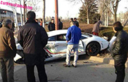 Lamborghini crashes in China