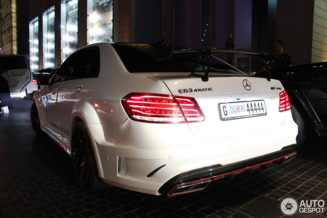 Arabier bouwt Mercedes-Benz E 63 AMG S om naar een 'Black Series'