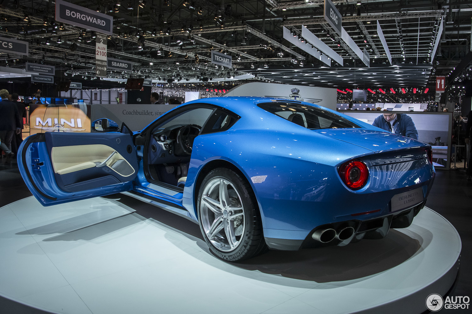 Genève 2015: Touring Superleggera Touring Berlinetta Lusso 