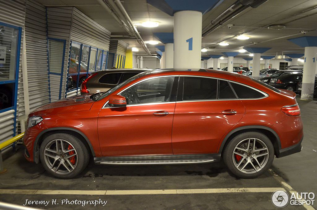 Eerste Mercedes-AMG GLE63's vastgelegd