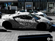 Heavily camouflaged Honda NSX shows up in Karlsruhe