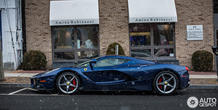 LaFerrari opnieuw vastgelegd in Greenwich