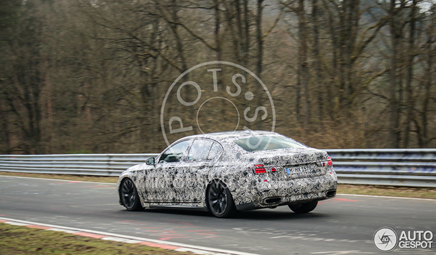 BMW test nieuwe 7-Serie op de Ring 