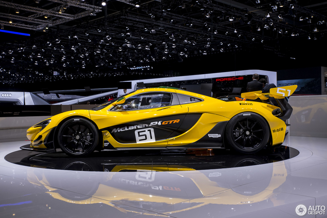 Genève 2015: McLaren P1 GTR in productievorm