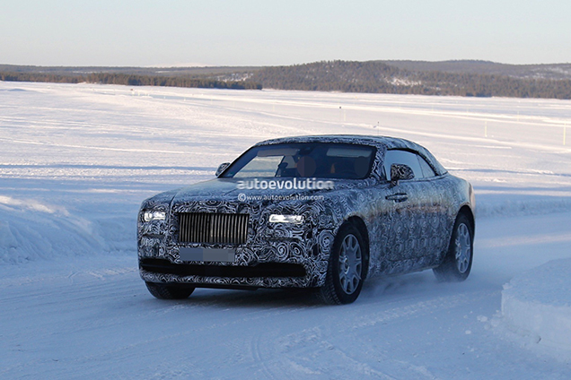 Spyshots Rolls-Royce Wraith Drophead Coupé