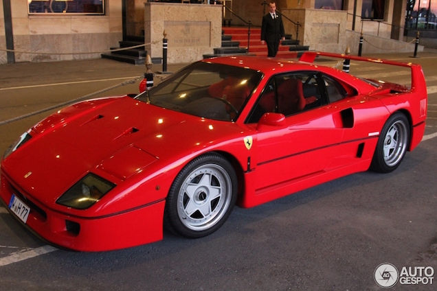 Spot van de dag: Ferrari F40