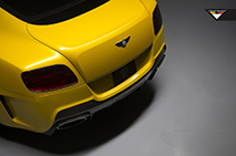 Vorsteiner voorziet de Continental GT van gele details