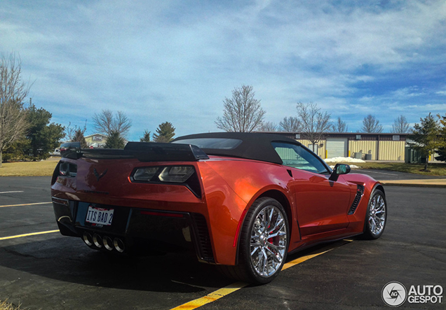 Eerste Corvette Z06 Convertible vastgelegd