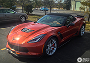 First Corvette Z06 Convertible spotted