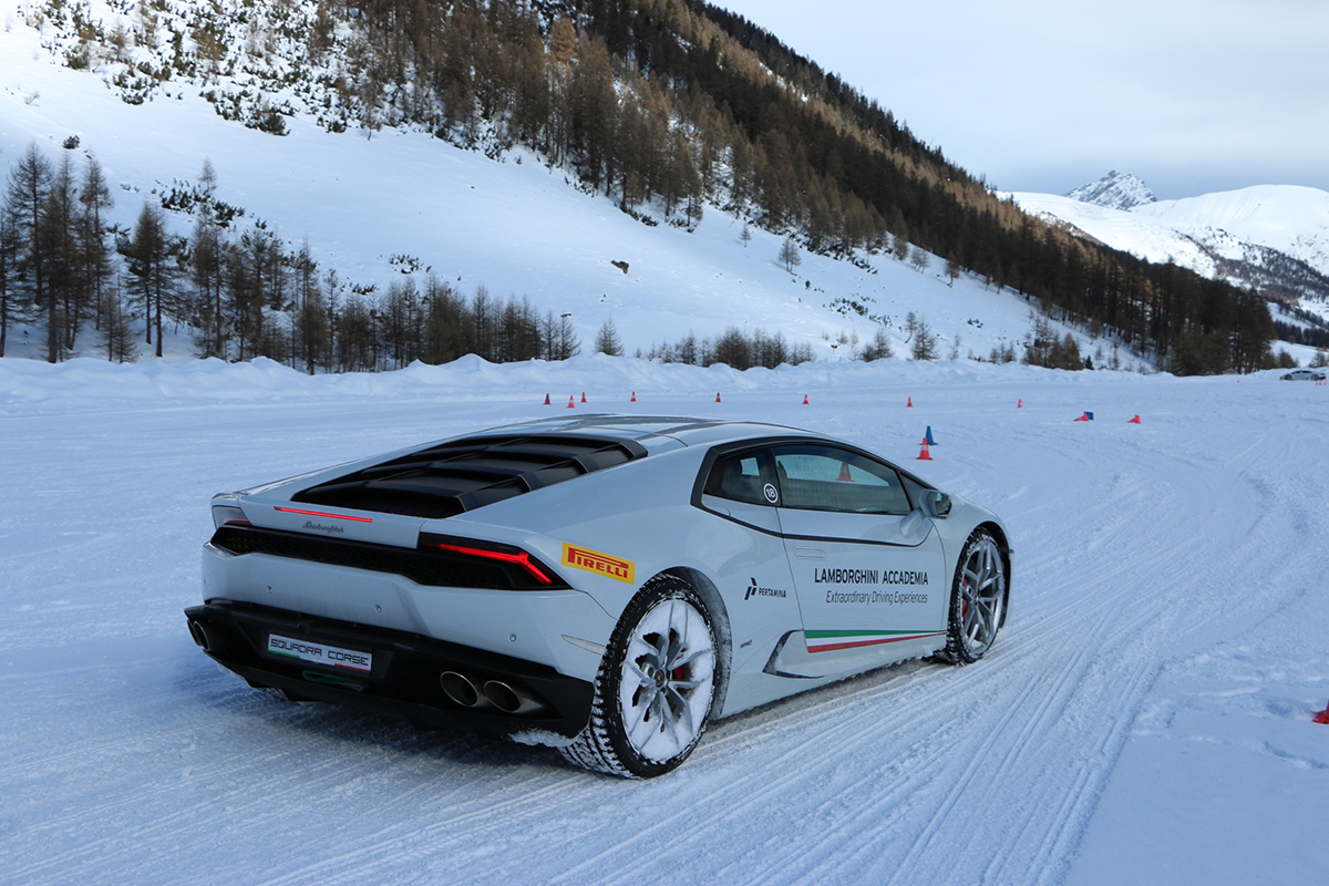 Lamborghini Accademia gaat los in Livigno