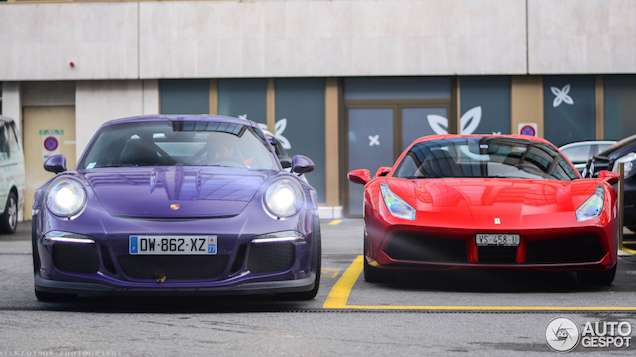 Supercombo: Porsche 991 GT3 RS & Ferrari 488 Spider