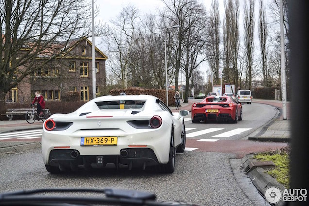 Spot van de dag: Ferrari 488 Spider