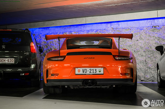 Spot van de dag: Porsche 991 GT3 RS