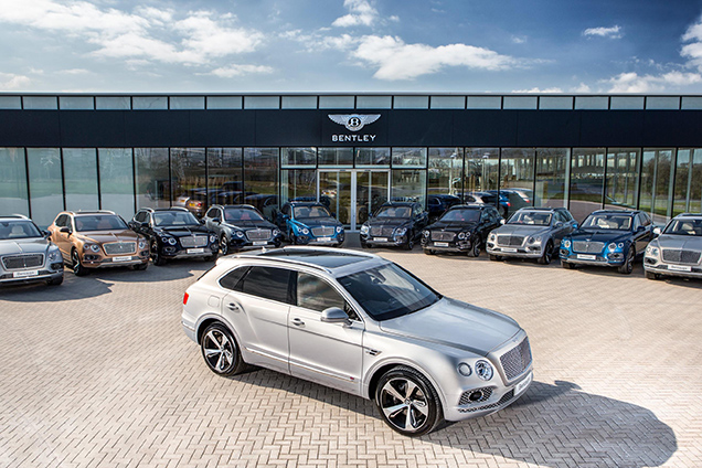 Bentley begint met afleveringen Bentayga