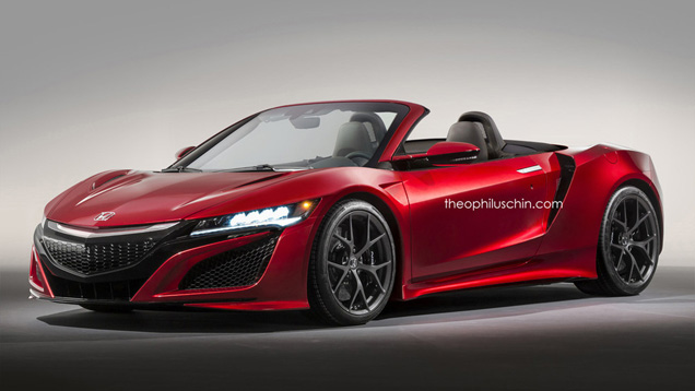 Honda NSX Roadster komt natuurlijk ook