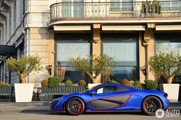 Prachtige McLaren P1 gespot in Genève