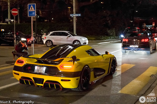 Topspot: Koenigsegg Agera RS 'ML' in Zürich