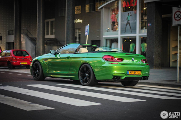 Lekker frisse BMW M6 Cabriolet in Rotterdam