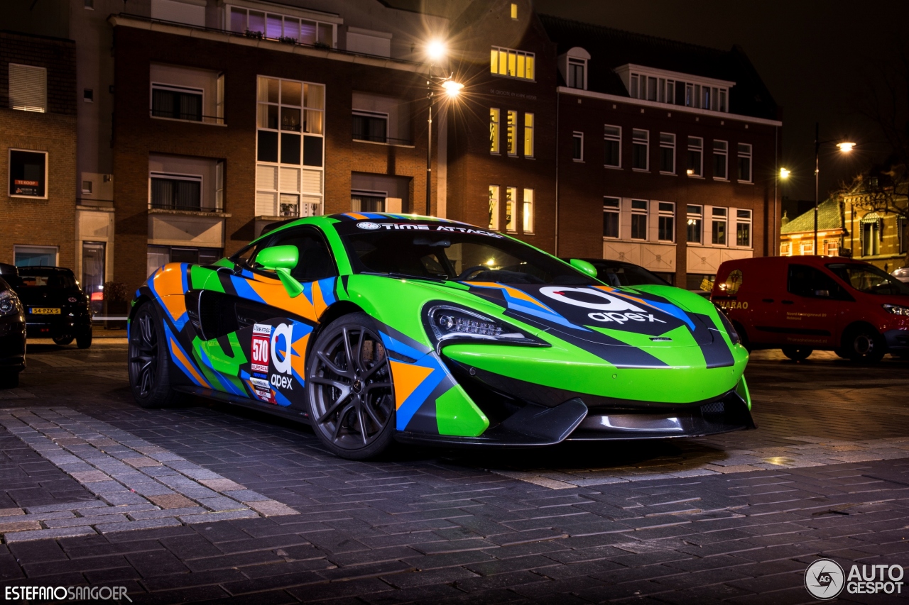 Spot van de Dag: McLaren 570S in Helmond