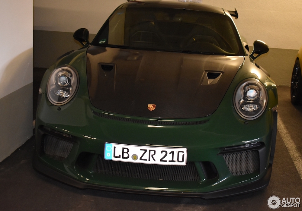 Gespot: chique samengestelde Porsche 991 GT3 RS MkII!