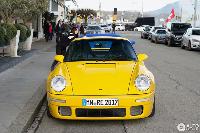 Knappe RUF CTR Yellowbird gespot in Genève