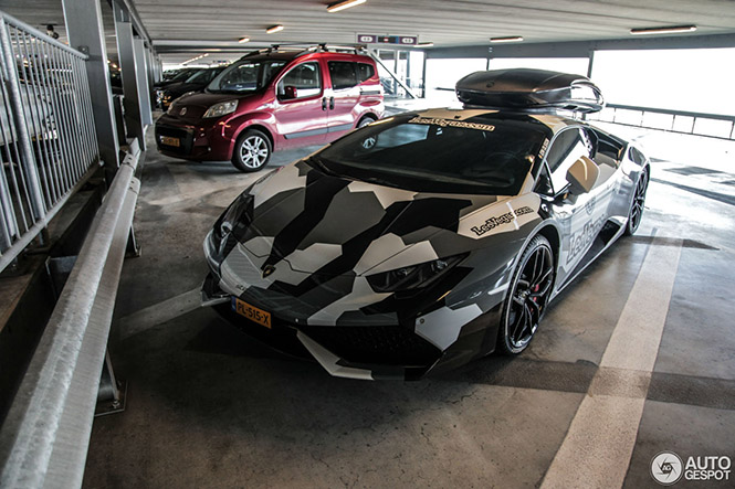 Spot van de dag: Lamborghini Huracán LP610-4 in Maastricht