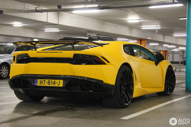 Spot van de dag: Lamborghini Huracan met Novitec goodies!