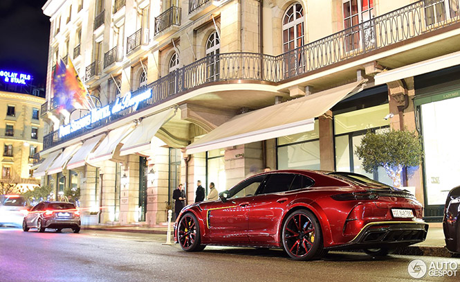 Mansory Panamera mag nu in het centrum van Genève poseren