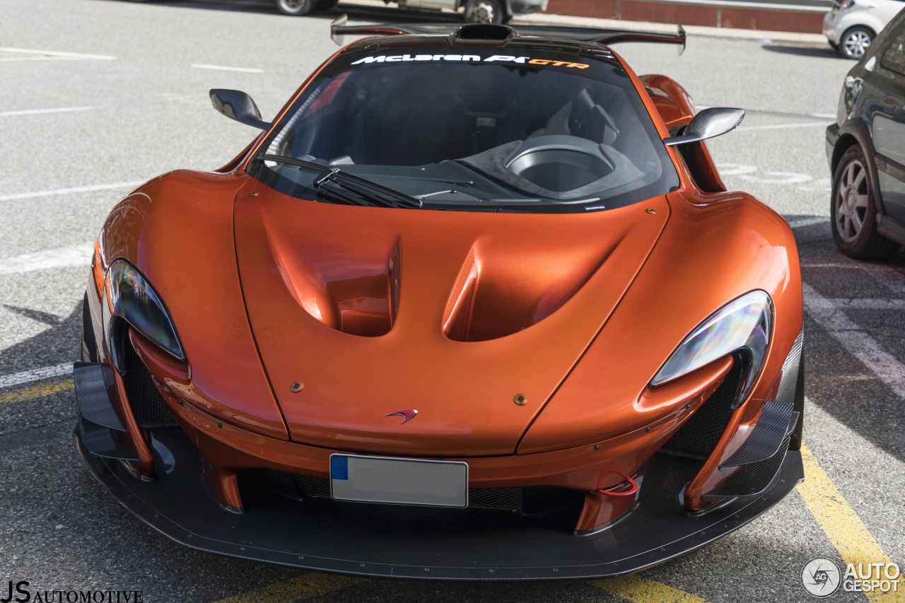 McLaren P1 GTR gespot in Andorra