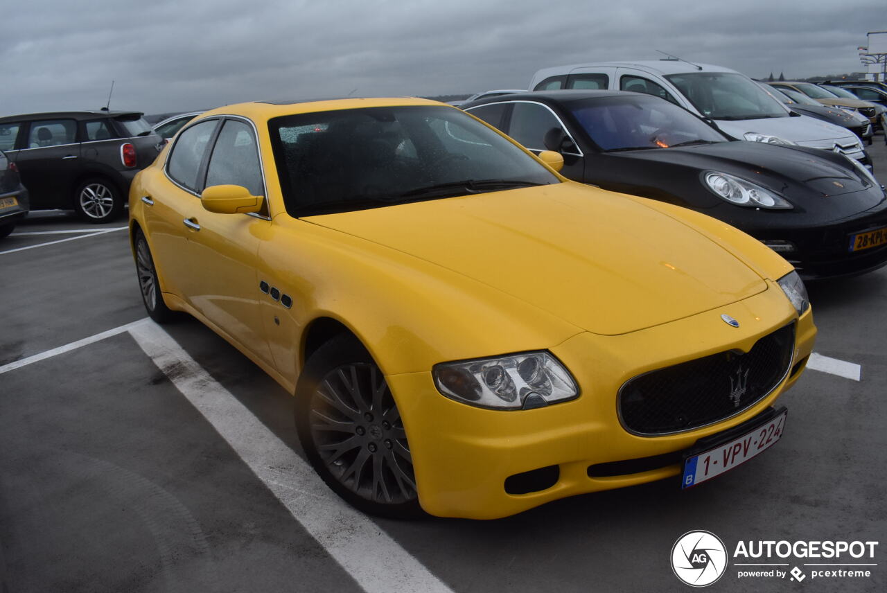 Ja of nee, geel op een Maserati Quattroporte?
