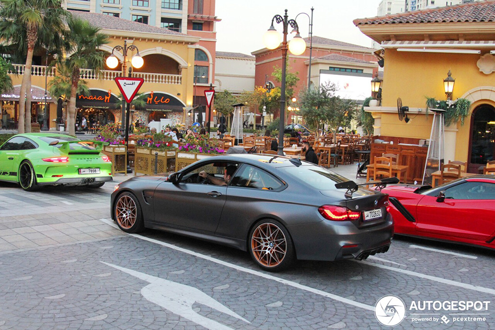 Spoiler alert: BMW M4 GTS & Porsche 991 GT3 MkII gespot