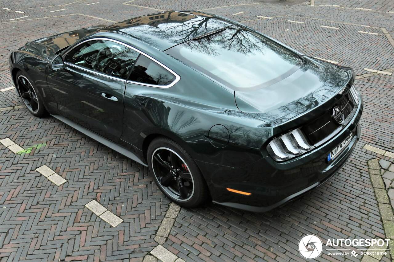 In deze Ford Mustang Bullit voel je je Steve McQueen