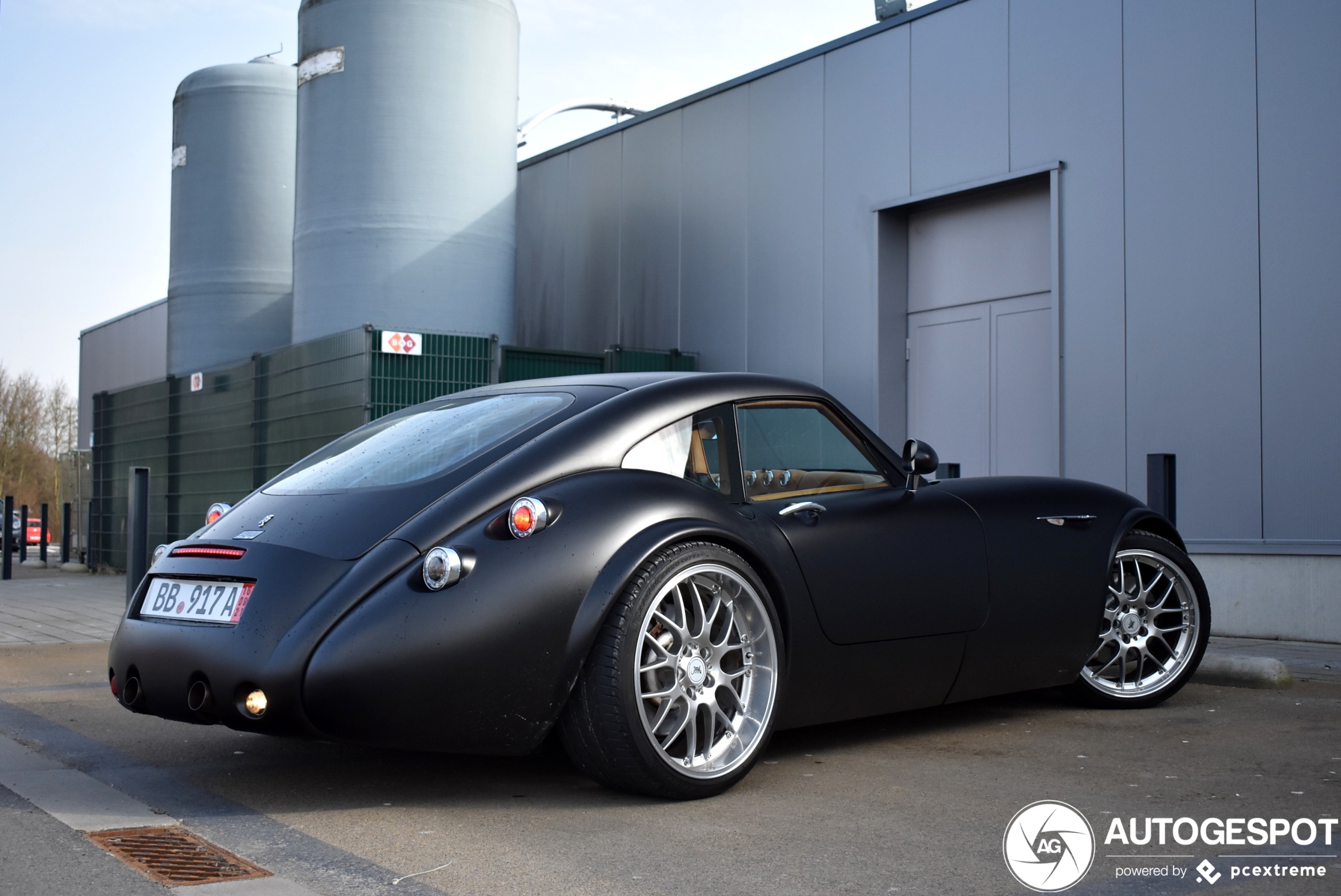 Wiesmann GT MF4 is tijdloos in matzwart