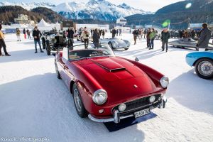 The I.C.E. St. Moritz 2025: A frozen playground for automotive legends