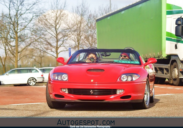 Gespot: Ferrari 550 Barchetta Pininfarina