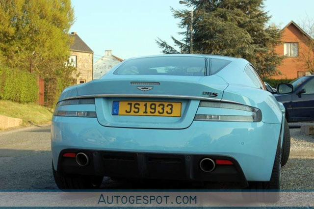 Strange sighting: Aston Martin DBS