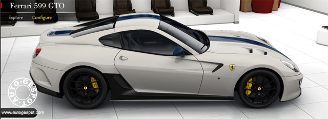 Zojuist onthuld! Nu is de 599 GTO al te configureren en beluisteren!