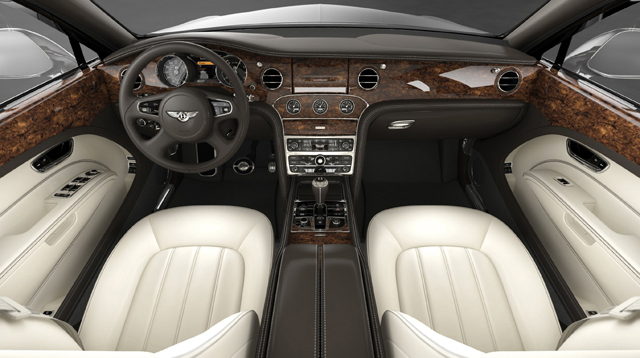 Bentley Mulsanne in detail 