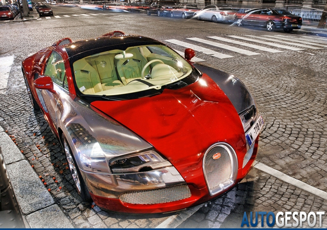 Spot van de dag: Bugatti Veyron 16.4 Grand Sport