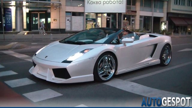 Spot van de dag: Lamborghini Gallardo Spyder 