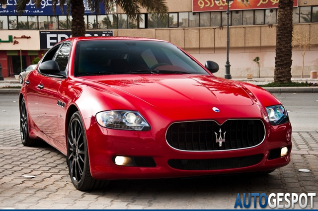 Spot van de dag: Arabische Maserati Quattroporte Sport GT S 2009 MC Sportline