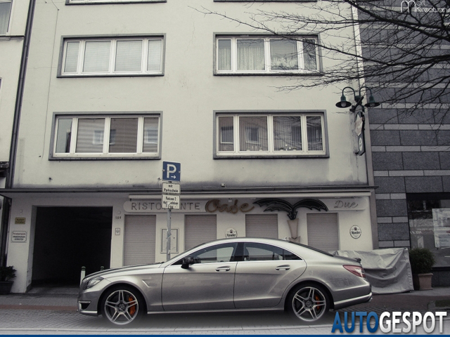 Primeur gespot: Mercedes-Benz CLS 63 AMG C218