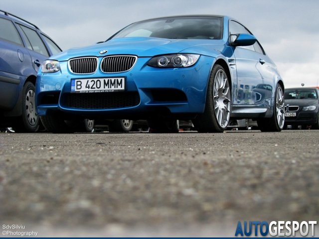 Gespot: BMW M3 E92 in opvallend kleurtje