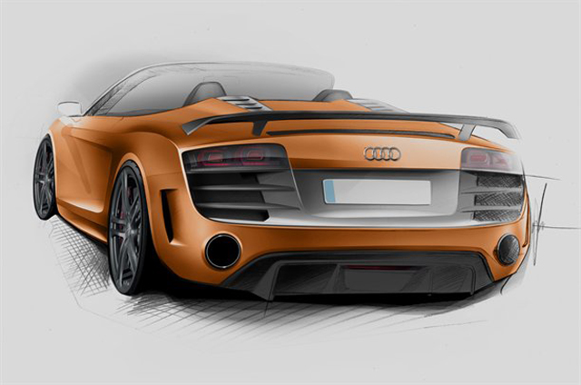 Audi komt met de R8 GT Spyder