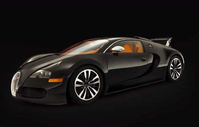 Te zien op de AutoRai 2011: Bugatti Veyron 16.4 Sang Noir