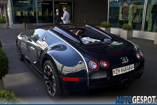 Topspot: Bugatti Veyron 16.4 Grand Sport Sang Bleu