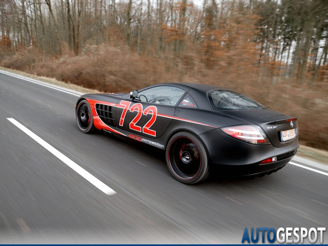 Gespot: Mercedes-Benz Edo Competition SLR McLaren Black Arrow