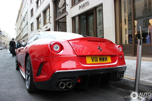 Spot van de dag: Ferrari 599 GTO in Parijs